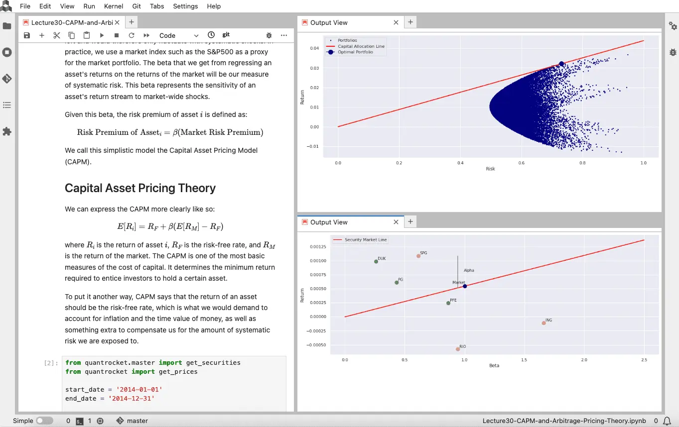 Quantopian Lectures